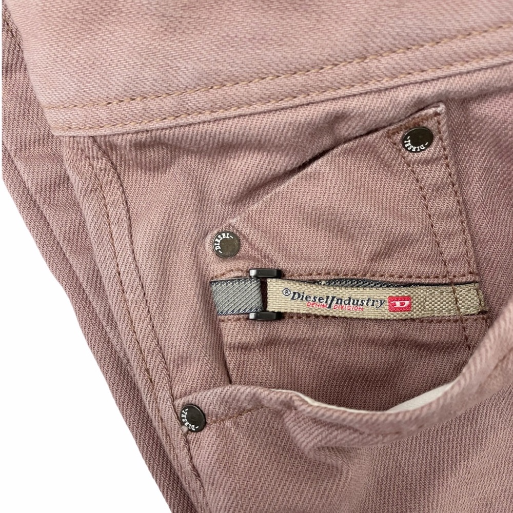 Diesel Darron Mauve Pink Men's Jeans Size 36 x 34 - Picture 4 of 11